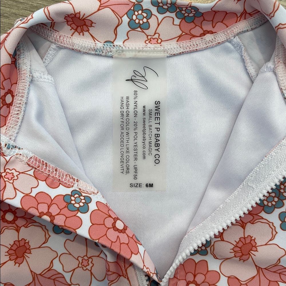 NWOT Rash Guard Swimsuit - Picture 3 of 3
